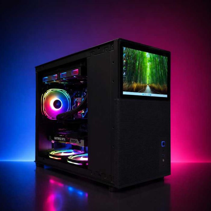 Calculator Gaming AMD Ryzen 5 9600X, 32GB RAM DDR5, NVMe 1TB, Placa video MSI RTX 5060 TI Ventus 2X 8GB