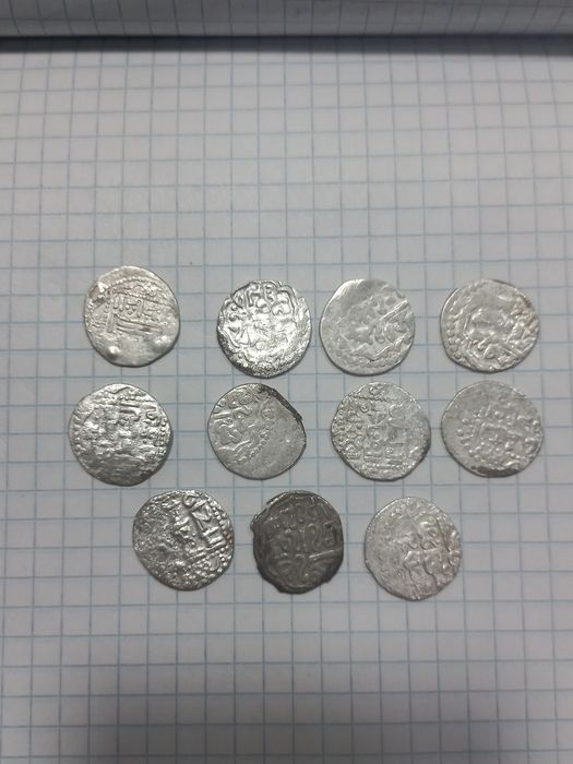 Монеты серебро 11 -14 век