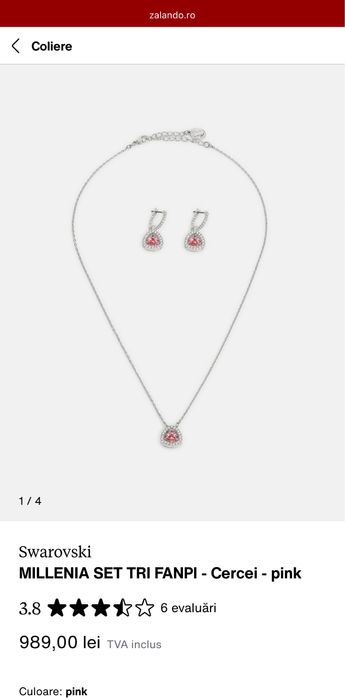 Set swarovski nou original