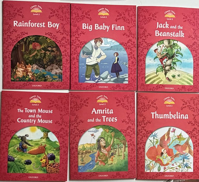 Колекция 7 бр:  Oxford: Classic Tales Second Edition Level 2 /Level 1