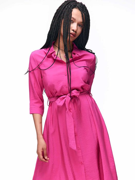 Дамска рокля с колан 34-46