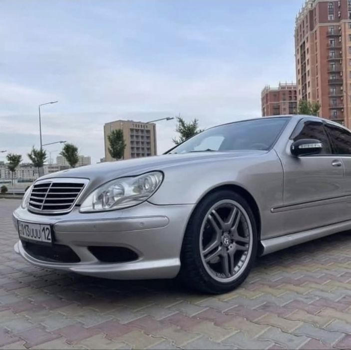 Mercedes W220 передний бампер AMG