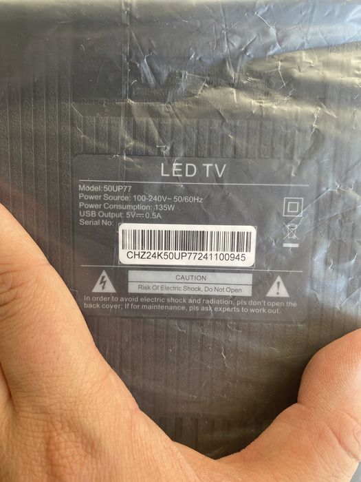 Телевизор Lg webos 127см