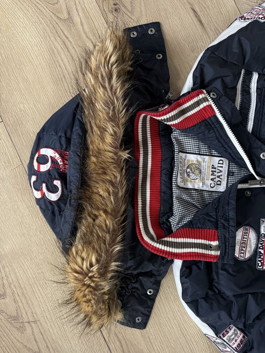 Geaca CAMP DAVID Puffer Puf Rata Pene Barbati | Marime L