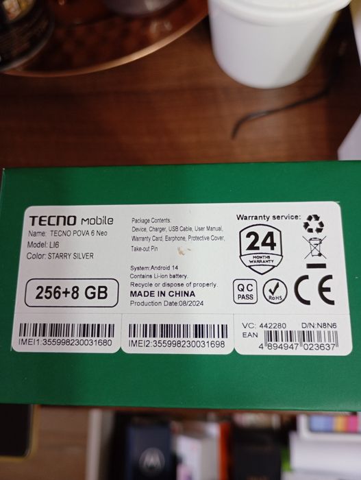 Telefon Tecno Pova 6 Neo