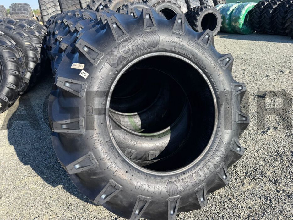 ANVELOPA 13.6-24 GRI 8PR GREENEX RT100 TT  Cauciucuri tractor, Fiat, Case, Fendt, John Deere, New Holland, Massey Ferguson, UTB   Cauciucuri tractor,