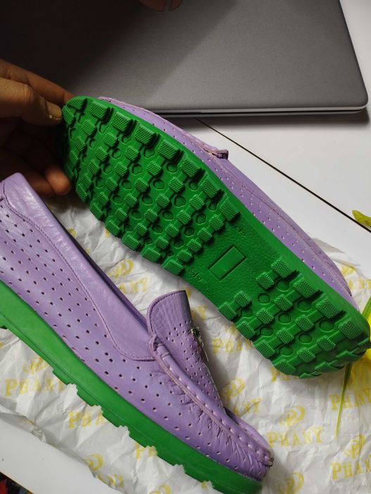 Phany Скидка на Кожаные макасины туфли балетки лоферы турецкие