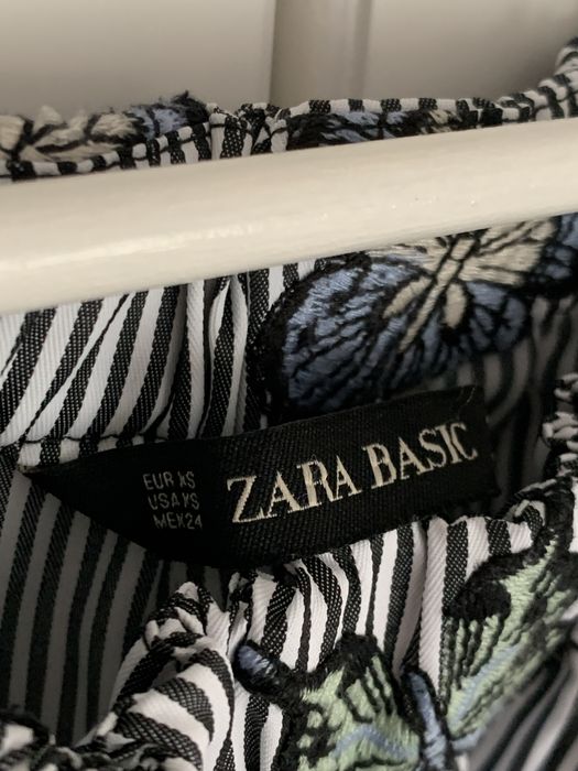 Блуза с пеперуди ZARA