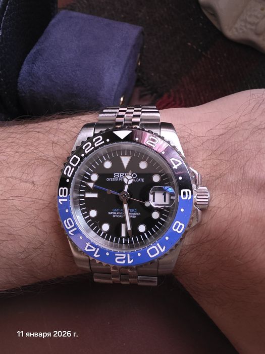 Часы мужские SEIKO мод GMT