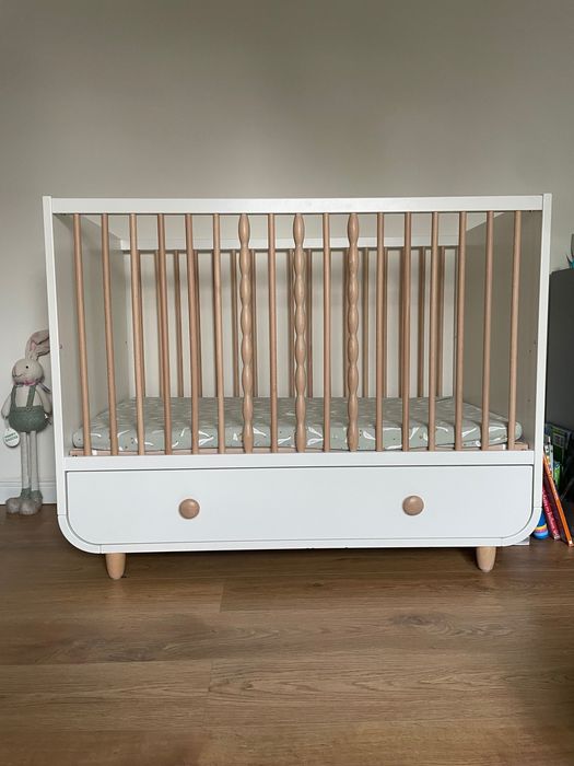 Patut Ikea cu saltea de cocos si protectii