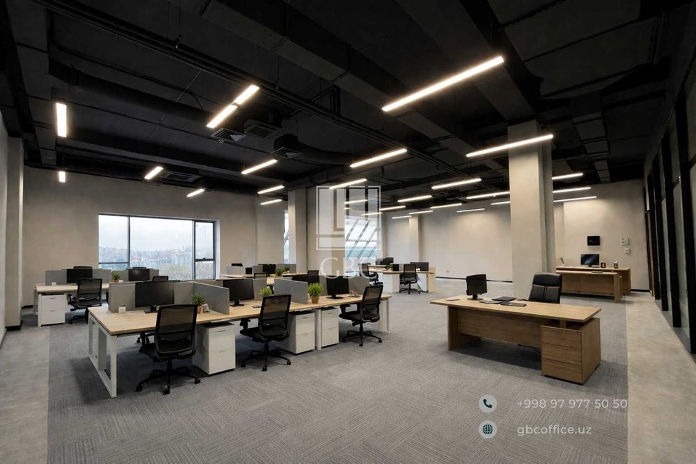 Офис Open Space под ключ у метро Ташкент | Мирабадский район