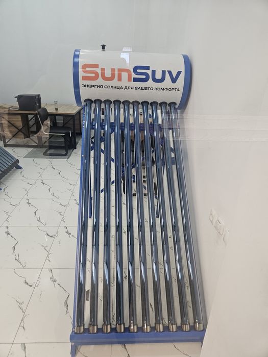 Солнечный Водонагреватель без давлением 100л