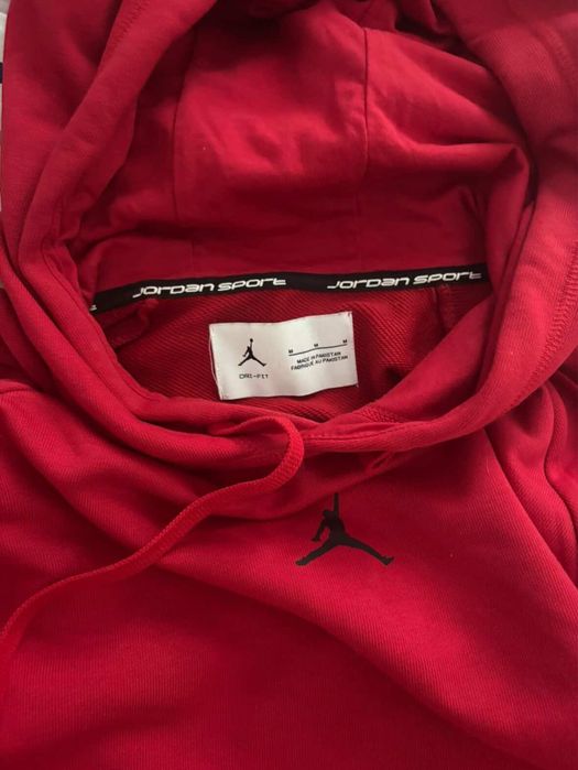 Red Jordan hoodie