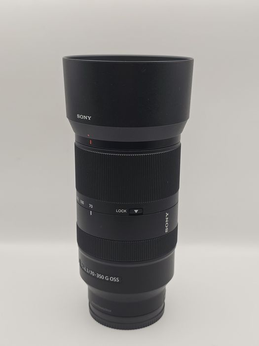 Obiectiv Sony E 70-350mm f/4.5-6.3 G OSS (Model SEL70350G) – Montură Sony E!!