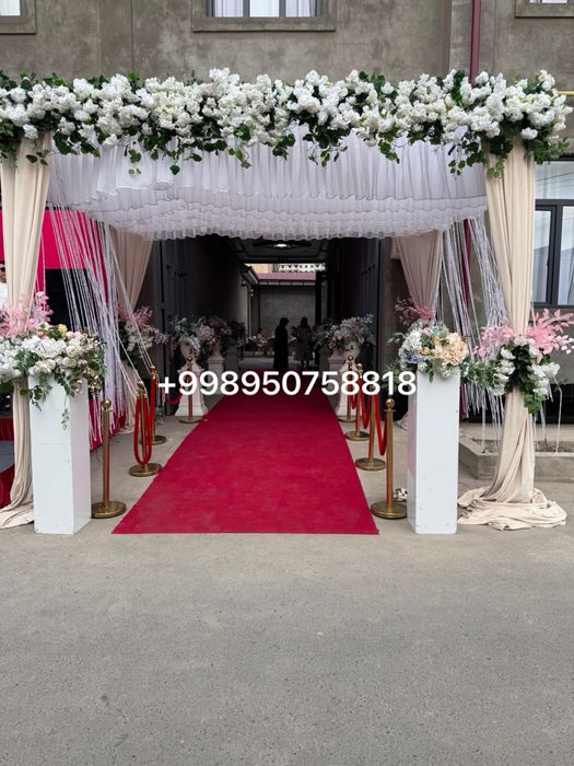 Оформления свадеб, Ofarmleniya xizmati, afarmleniya tadbirlar uchun