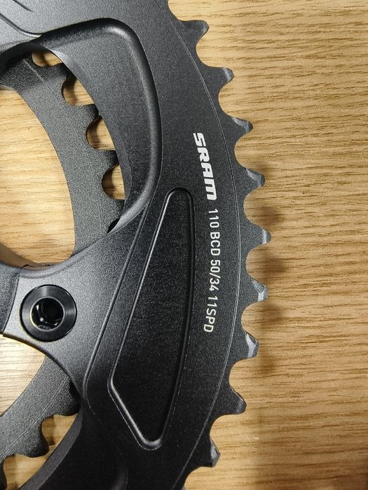 Курбели SRAM Rival 22 2x11sp, BB30 34-50T/172.5,175mm road,gravel