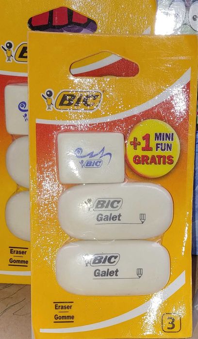 Vand seturi de radiere BIC