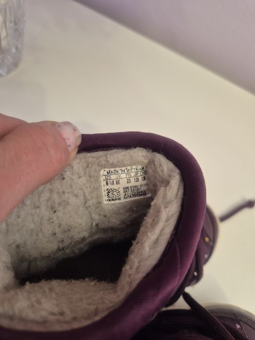 Сапоги Adidas на девочку