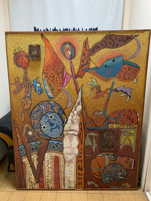 Продам картины Гумарова "Слушая Альфреда Шнитке триптих".