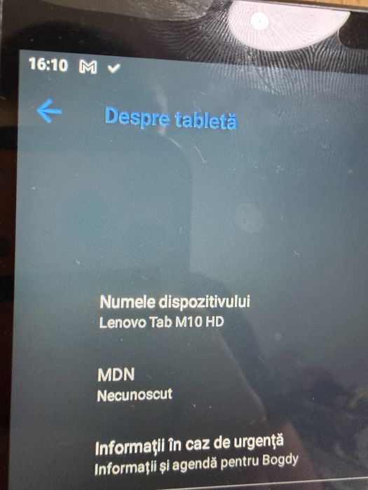 Tableta Lenovo Tab m10