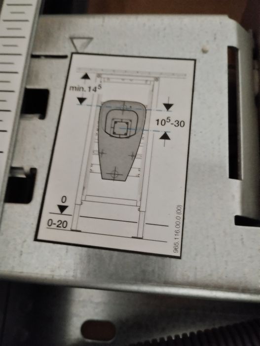 Suport pisoar Geberit Duofix 111.689.00.1
