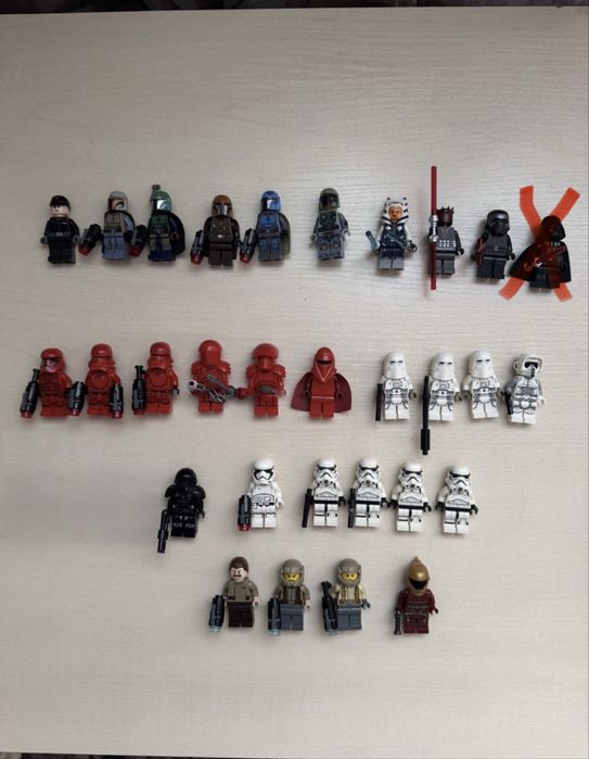 Lego Star Wars минифигурки