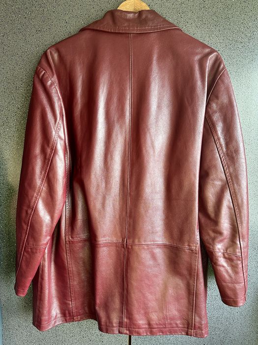 Palton damă din piele. Primavară / toamnă