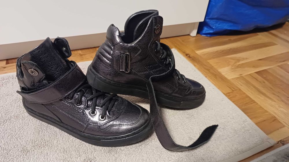 Оригинални кожени дамски сникърси - Eva Longoria