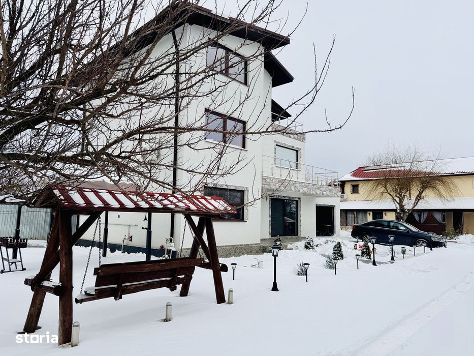 Vilă Spațioasă P+1E+M – Popesti Leordeni | 5 Camere | Teren 462 Mp