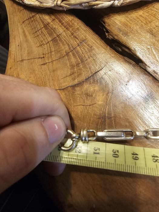 Златен синджир бяло и жълто злато 29 грама