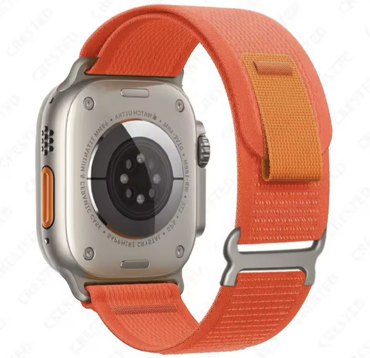 Curea Folie Flash Metalic Loop Husa Ceas Apple Watch ULTRA 10 9 8 7 SE