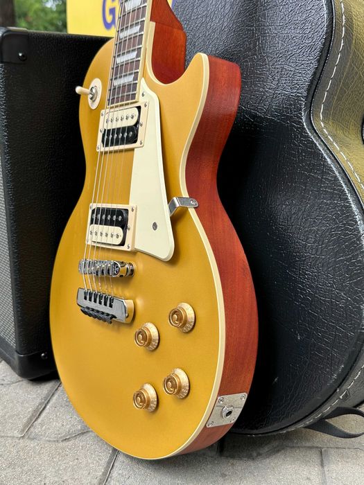 Електрическа Китара EPIPHONE Les Paul Classic GOLD + Кубе PEAVEY ValveKing VK 112 50W RMS / 16 Ohms
