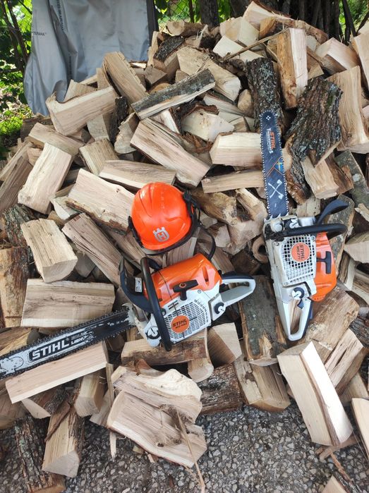 Рязане и цепене на дърва