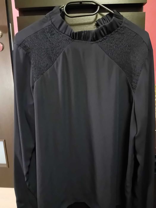 Set 2 bluze  Animal print si bleumarin marimea 40