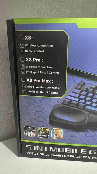 Игровой набор для смартфона 5в1 / игровой набор на телефон / Пабг