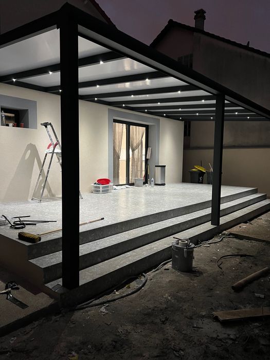 Биоклиматични перголи , Веранди , Остъкляване