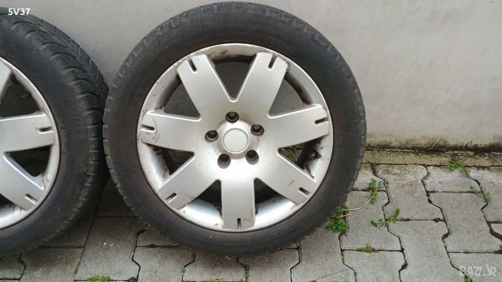 Гуми с джанти VW AUDI SKODA SEAT със зимни гуми 195/55/R16