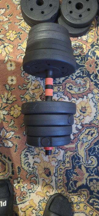 Vând greutăți folosite puțin