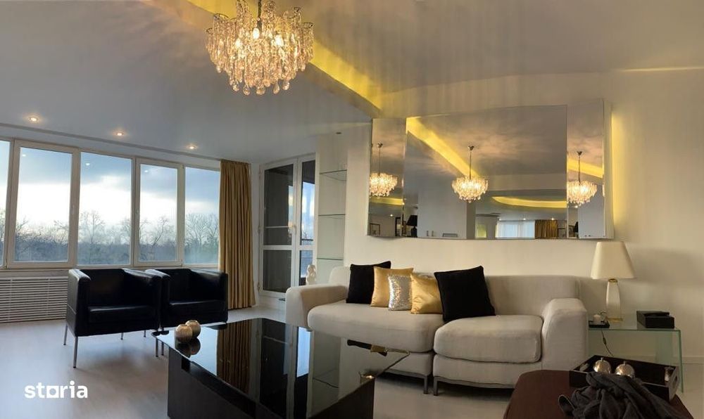 De inchiriat apartament cu 4 camere Herastrau Nordului - vedere parc