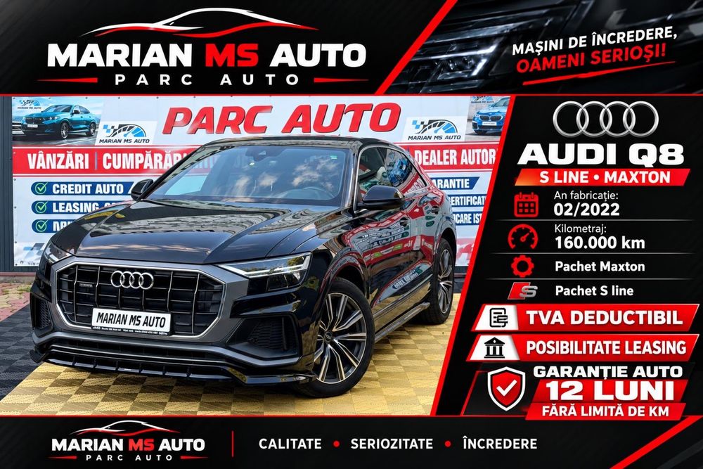 Audi q8 S-line int ext