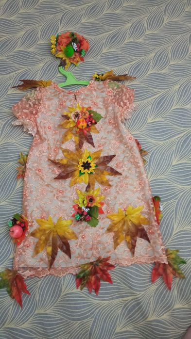 Платье для девочки на утренник в детском саду