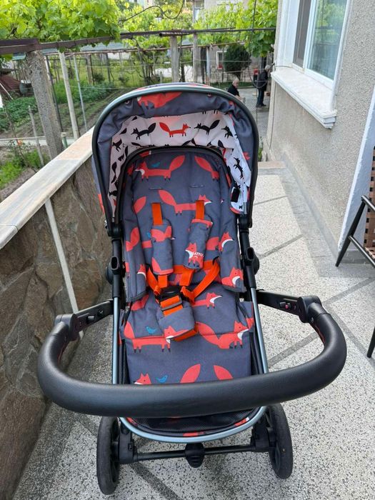 Комбинирана бебешка количка с лисица 3в1 Cosatto