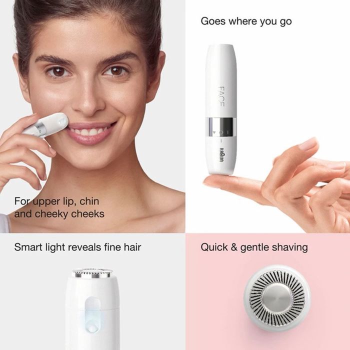 Женская Мини Бритва для Лица Braun FS1000 Face Mini Hair Remover