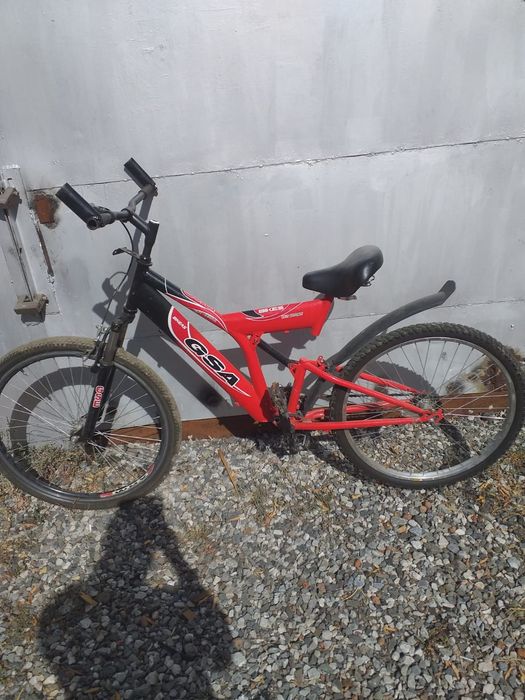 Велосипед на ходу