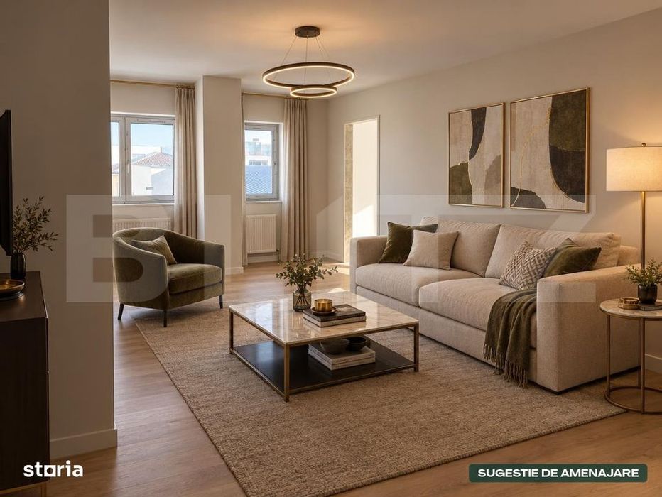 Apartament 3 camere, 70,62 mp, Habitus Oasului, Exclusivitate