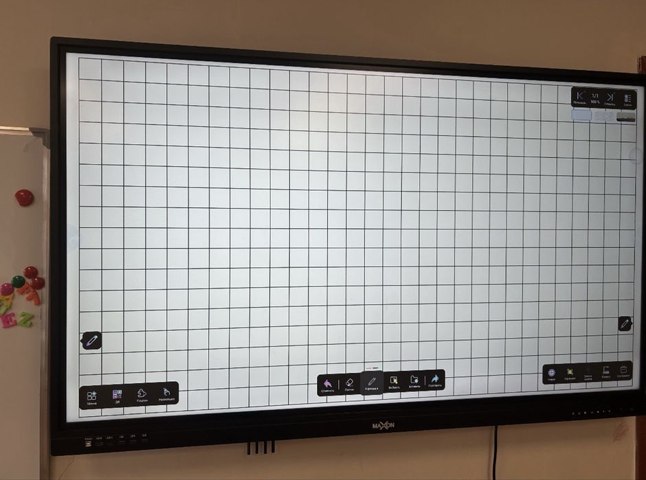 Интерактивная доска / Мультитач панель MAXON pf-65,8/128 GB