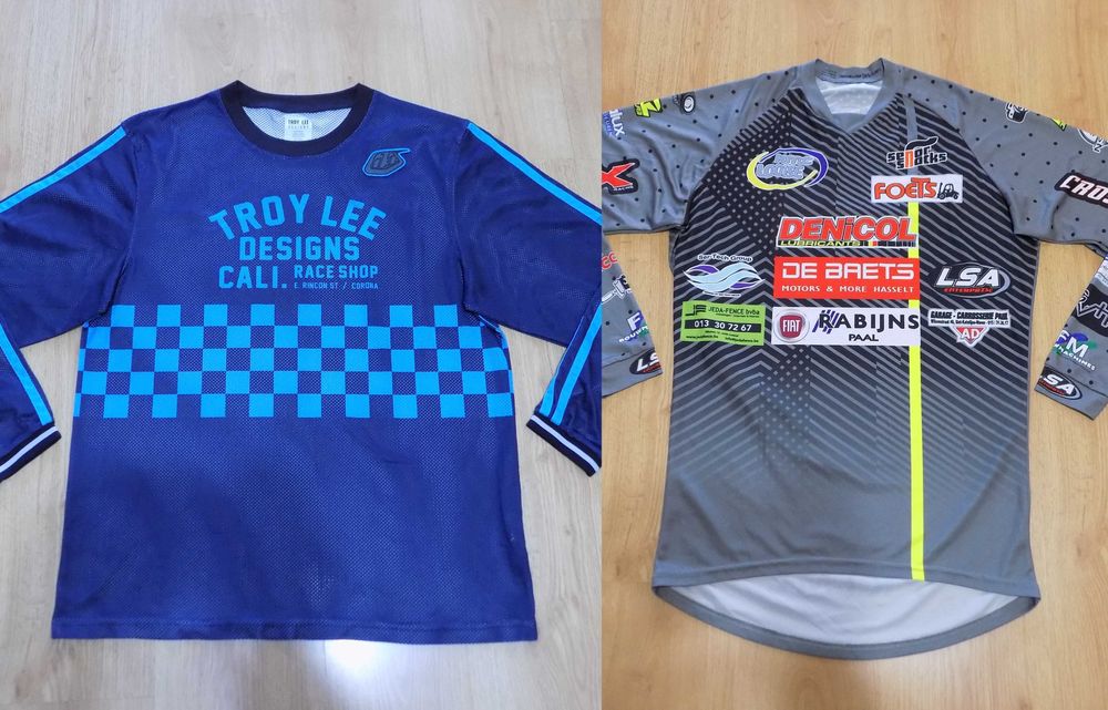 мото крос тениска troy lee/jecallra mtb вело джърси колоездене M/XL