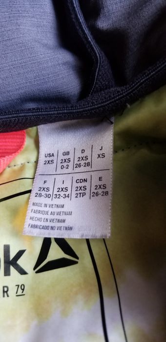 Куртка Reebok утепленная.