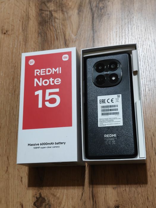 Redmi Note 15 256 gb Ram 8 полный комплект