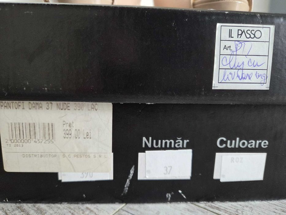 Pantofi dama Il Passo Nude 37
